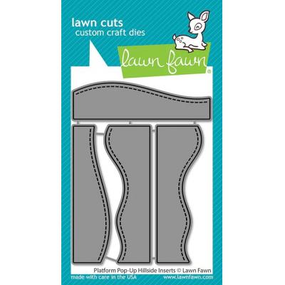 Lawn Fawn Lawn Cuts - Platform Pop-Up Hillside Inserts